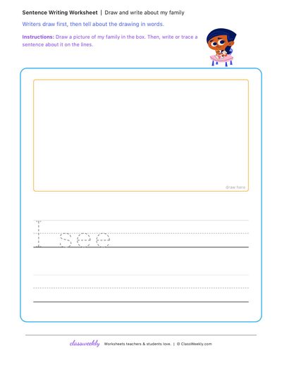 Draw and write