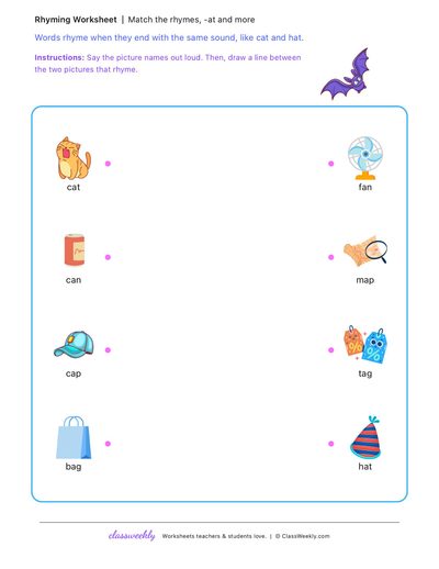 Match the rhymes