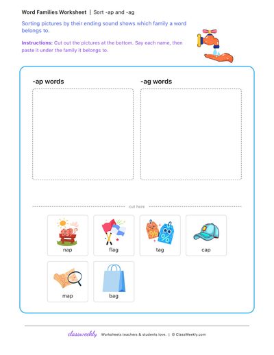Sort word families