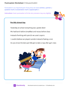 Story punctuation
