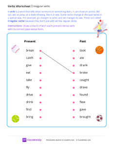 Irregular verbs