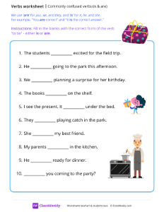 Commonly confused verbs