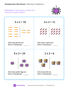 Meaning of multiplication