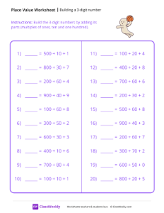 Building a 3-digit number