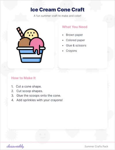 Summer Crafts Pack