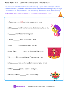 Commonly confused verbs