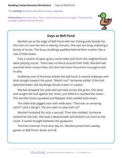 Days at Bell Pond