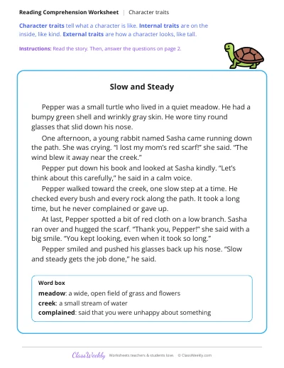 Character traits