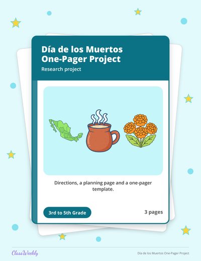 Día de los Muertos One-Pager Project