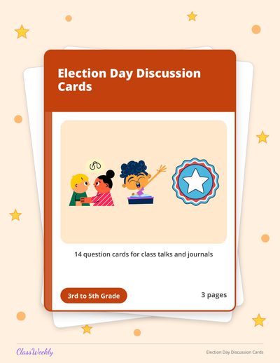 Election Day Discussion Cards