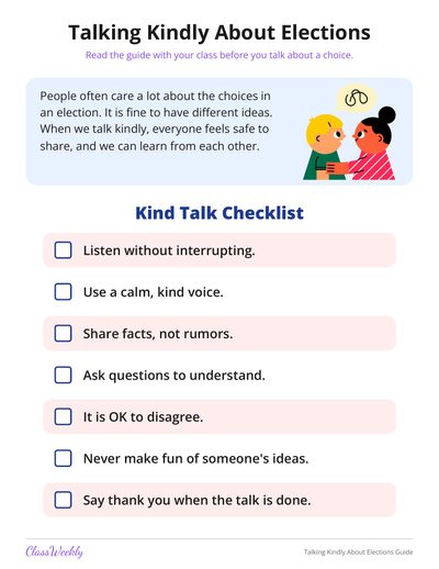 Talking Kindly About Elections Guide