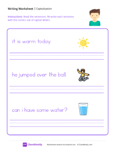 First Word Capitalization - Tommy Boy